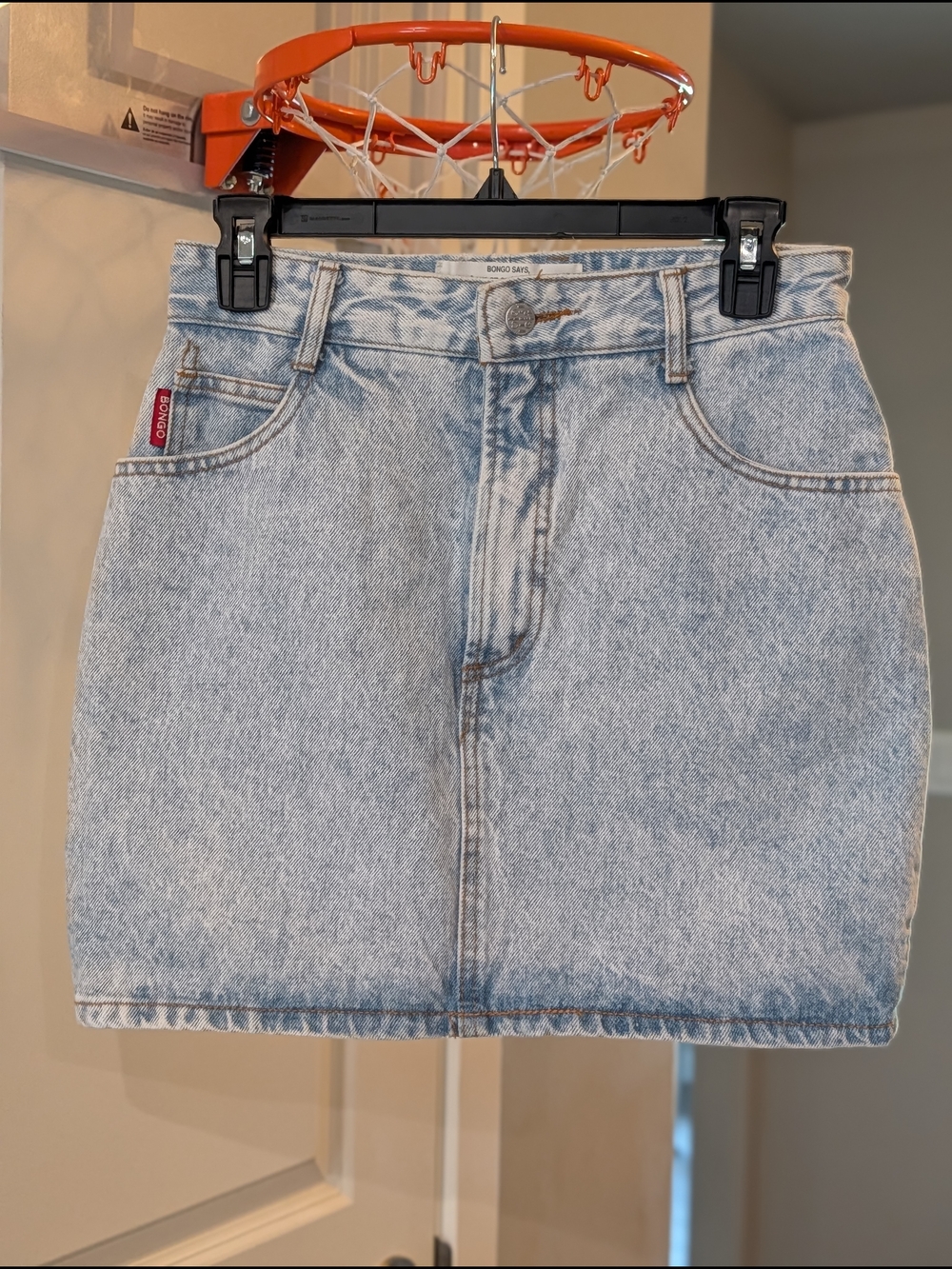 Bongo Acid Wash Skirt '90s